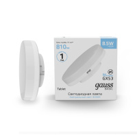 Лампа Gauss Basic GX53 11,5W 1095lm 3000K LED 1/10/100