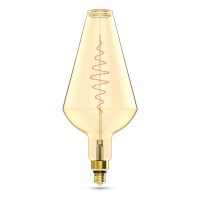 Лампа Gauss Filament Vase 8.5W 660lm 2000К Е27 golden flexible LED 1/2 Лампа Gauss Filament Vase 8.5W 660lm 2000К Е27 golden flexible LED 1/2