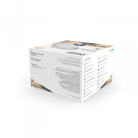 Светильник Gauss Кругл. Белый, 11W,120х120х63, Ø100мм, 880 Lm LED 3000K 1/20