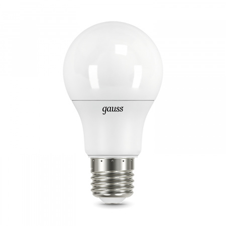 Лампа Gauss A60 12W 1140lm 3000K Е27 шаг. диммирование LED 1/10/50