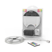 Лента Gauss Basic в комплекте LED 5050/30RGB+30W 12V 6W/m 390lm/m RGBW 10mm 3m IP20 1/50