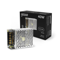 Блок питания Gauss 40W 12V IP20 1/72