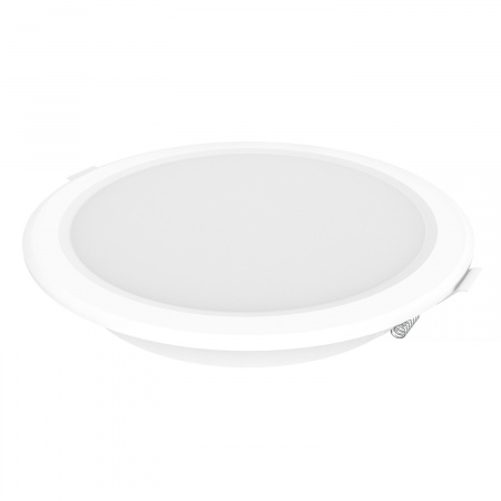 Светильник Gauss Elementary Downlight круг 20W 1700lm 4000K 170-260V IP20 170*26 белый LED 1/60