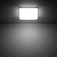 Встраиваемый светильник Gauss Frameless квадрат 9W, 4000K, 90*90мм, монтаж.отв.71*71 1/60