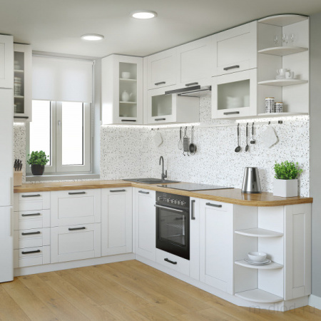 Светильник Gauss Elementary Downlight круг 20W 1700lm 4000K 170-260V IP20 170*26 белый LED 1/60