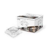 Светильник Gauss Glass CR053 Кристалл/Хром, Gu5.3 1/30 Светильник Gauss Glass CR053 Кристалл/Хром, Gu5.3 1/30