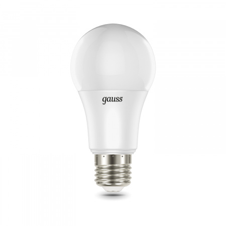 Лампа Gauss A60 10W E27 RGBW+димирование LED 1/50