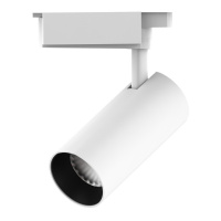 Светильник трековый Gauss цилиндр 20W 1650lm 4000K 180-240V IP20 65*210мм белый угол 24º LED 1/40