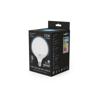 Лампа Gauss G125 22W 1900lm 4100K E27 LED 1/10