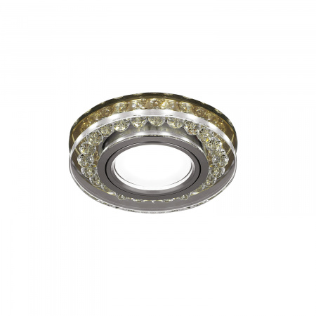 Светильник Gauss Backlight BL048 Кругл. Шампань/Кристалл/Хром, Gu5.3, LED 2700K 1/40