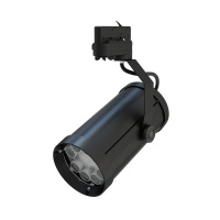 Акцент Трек 24 CRI80 5000К 15° RAL9005 Муар