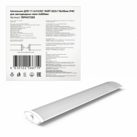 Св-к GAUSS ДПО 11-2*10-001 ЛАЙТ 632*118*40мм IP40 для светодиодных ламп, соед в линию 2*600мм, 1/4