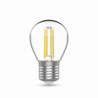 Лампа Gauss Basic Filament Шар 4,5W 420lm 4100К Е27 LED 1/10/50