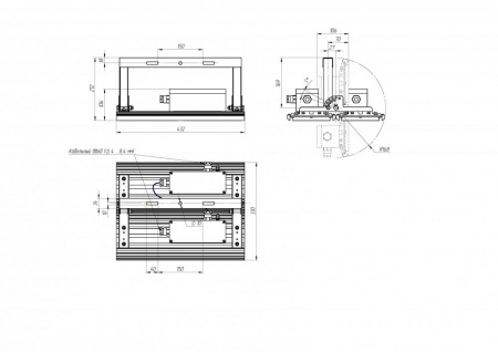 Комплект двойной Diora Unit Ex 110/13500 К60 4K лира