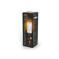 Лампа Gauss G4 AC185-265V 4W 400lm 2700K керамика LED 1/10/200