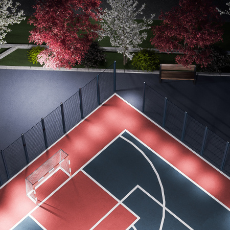 Прожектор Gauss EVO 10W 900lm 6500K 100-240V IP65 черный LED 1/30