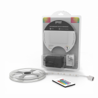 Лента Gauss Basic в комплекте LED 5050/30 12V 6W/m 390lm/m RGB 10mm IP20 5m 1/50