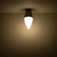 Лампа Gauss Basic Свеча 5.5W 410lm 3000K E14 LED 1/10/100