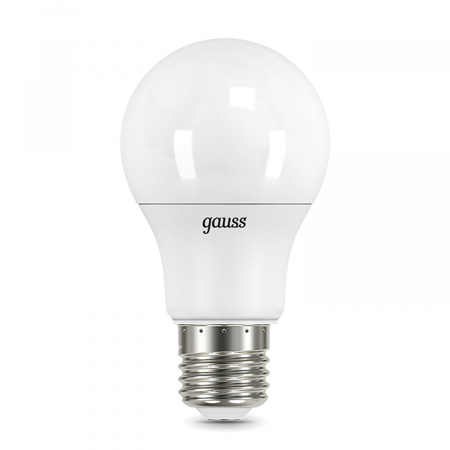 Лампа Gauss A60 AC12-36V 10W 860lm 4100K E27 LED 1/10/100