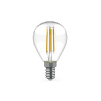 Лампа Gauss Basic Filament Шар 5,5W 530lm 4100К Е14 LED (3 лампы в упаковке) 1/20