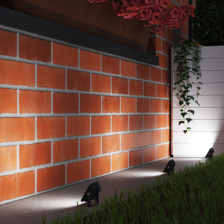 Прожектор Gauss Elementary 10W 850lm 6500К 200-240V IP65 черный LED 1/20