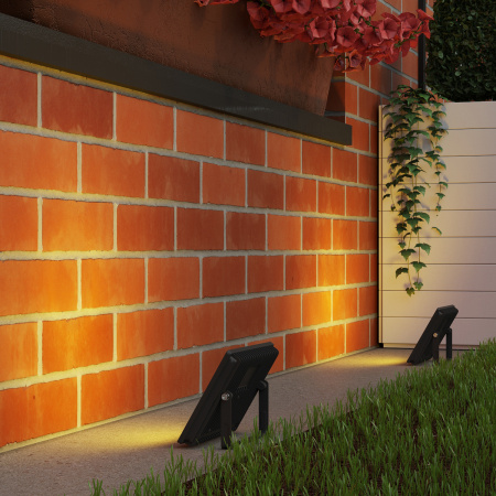 Прожектор Gauss Elementary 30W 2690lm 3000К 200-240V IP65 черный LED 1/10 Прожектор Gauss Elementary 30W 2690lm 3000К 200-240V IP65 черный LED 1/10