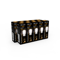 Лампа Gauss G4 AC150-265V 3W 230lm 2700K силикон LED 1/10/200