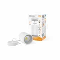 Светильник Gauss Overhead подвес цил12W 750lm 3000K 170-240V IP20 79*100мм белый LED 1/10