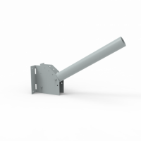 Кронштейн Gauss для уличных светильников с переменным углом 500*150*120 D48мм 1/10