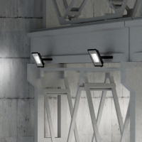 Прожектор Gauss Qplus 200W 24000lm 6500K 175-265V IP65 черный LED 1/2