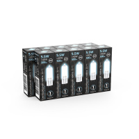 Лампа Gauss G4 AC220-240V 5.5W 500lm 4100K стекло LED 1/10/200