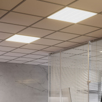 Св-к офис Gauss MiR 35W CRI90 4400lm 4000K IP40 595*595*50мм призма LED 1/1