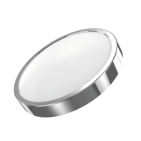 Светильник светодиодный Gauss 250х80, 12W 900лм, IP20 4100К круглый хром 1/5