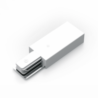 Адаптер питания Gauss для подключения трековых шинопроводов к сети белый 1/50