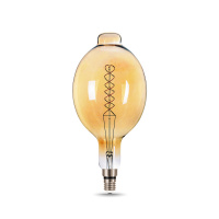 Лампа Gauss Filament BT180 8W 620lm 2400К Е27 golden flexible LED 1/6 Лампа Gauss Filament BT180 8W 620lm 2400К Е27 golden flexible LED 1/6