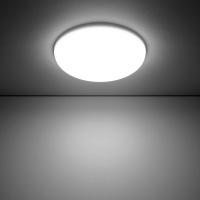 Встраиваемый светильник Gauss Frameless круг 18W, 1800lm, 4000K, монтаж Ø106 120*27мм LED 1/5/40