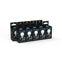 Лампа Gauss Шар 6.5W 550lm 6500K E27 LED 1/10/100