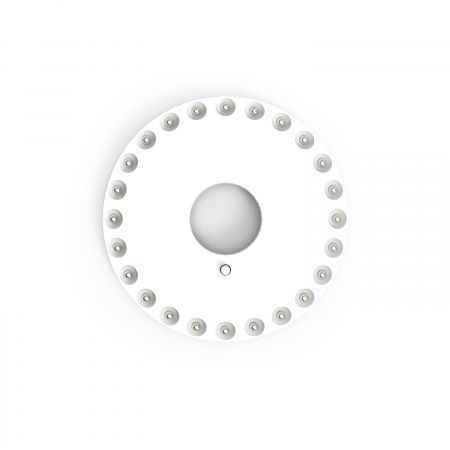 Фонарь кемпинговый Gauss модель GFL003 24LED 300lm 3xAA белый магнит и карабин LED 1/12/72