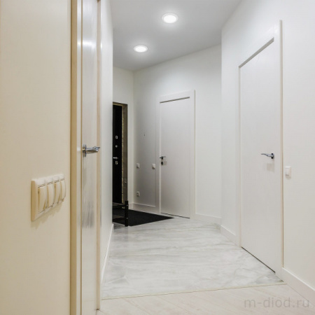 Светильник Gauss Кругл. Белый, 11W,120х120х63, Ø100мм, 940 Lm LED 4000K 1/20