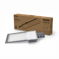 Светильник уличный Gauss Avenue 100W 10000lm 3000K 190-250V IP65 420*160*57мм черн КСС "Ш" LED 1/10