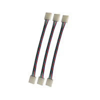 Набор коннекторов Gauss для светодиодной ленты RGB с возможностью изгиба 3 шт. в упак. 1/900