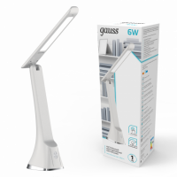Светильник настольный Gauss модель GTL203 6W 380lm 4000K 170-265V белый диммируемый LED 1/20