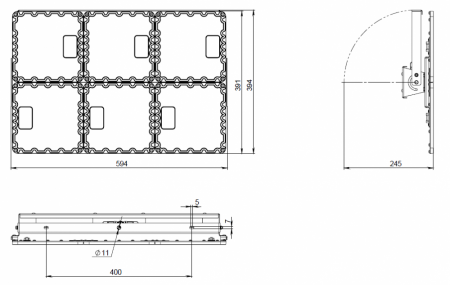 Diora Quadro 300/44000 К25 5K лира