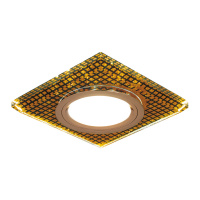 Светильник Gauss Backlight BL075 Квадрат. Кристалл/Черный/Золото, Gu5.3, LED 2700K 1/40 Светильник Gauss Backlight BL075 Квадрат. Кристалл/Черный/Золото, Gu5.3, LED 2700K 1/40