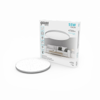 Светильник Gauss Basic Space Line НПС 55W 4700lm 4000K 220-240V IP20 485*75 LED 1/10
