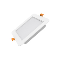 Светильник Gauss Elementary Downlight квадрат 5,5W 460lm 4000K 170-260V IP20 95*26 белый LED 1/100