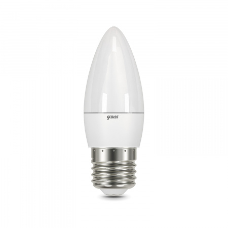 Лампа Gauss Свеча 9.5W 950lm 6500К E27 LED 1/10/50