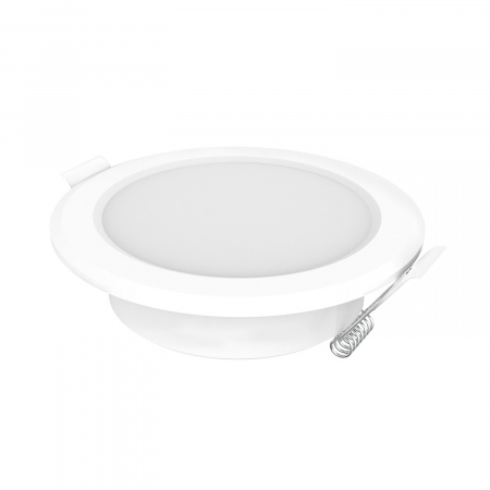 Светильник Gauss Elementary Downlight круг 5,5W 460lm 4000K 170-260V IP20 95*26 белый LED 1/100