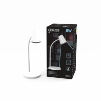 Светильник настольный Gauss Qplus модель GTL603 8W 600lm 4000K 170-265V белый диммируемый LED 1/8