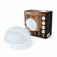 Светильник Gauss НБП IP54 190*176*90 круг с решеткой под лампу Е27 max 60W, 1/10